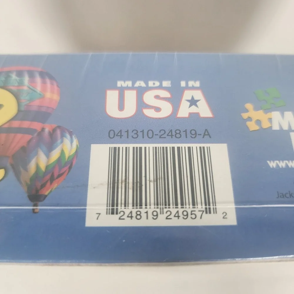 White Mountain HOT AIR 1000 Piece Jigsaw Puzzle #24819 Royce McClure NEW Sealed